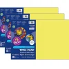 Pacon Tru-Ray 12" x 18" Construction Paper, Lively Lemon, 50 Sheets/Pack, 3 Packs (PAC103403-3)