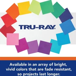 Pacon Tru-Ray 9" x 12" Construction Paper, Magenta, 50 Sheets/Pack (PAC103000)