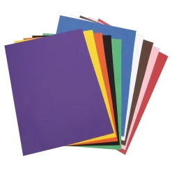 Pacon Tru-Ray Construction Paper, Assorted Colors, 18" x 24", 50 Sheets/Pack (PAC103095)