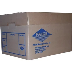 Paige Miracle Corrugated Box, Letter/Legal Size, Brown (MB-15)