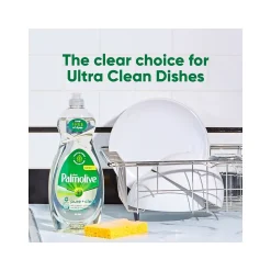Palmolive Ultra Pure + Clear Dish Soap, Spring Fresh, 32.5 fl. oz., 9/Carton (US04272ACT)