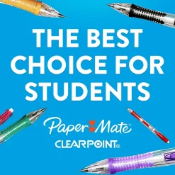 Paper Mate Clearpoint Mechanical Pencil, 0.7mm, #2 Hard Lead, 4/Pack (2087147/1902636)