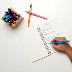 Paper Mate Flair Felt Pens, Medium Point, 0.7mm, Assorted Ink, Dozen (74423)