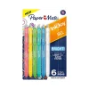 Paper Mate InkJoy Retractable Gel Pens, Medium Point, 0.7mm, Assorted Inks, 6/Pack (2173765)