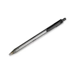 Paper Mate InkJoy 100RT Retractable Ballpoint Pen, Medium Point, Black Ink, Dozen (1803472)