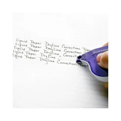 Paper Mate Liquid Paper DryLine Correction Tape, White, 10/Pack (6137406)