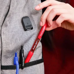 Paper Mate Profile Ballpoint Pen, Medium Point, Black Ink, 4 Pack (2113558)