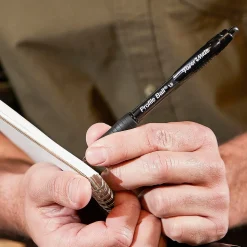 Paper Mate Profile Ballpoint Pen, Medium Point, Black Ink, 4 Pack (2113558)