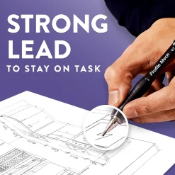 Paper Mate Profile Mech Mechanical Pencil, 0.7mm, #2 Medium Lead, Dozen (2101972)