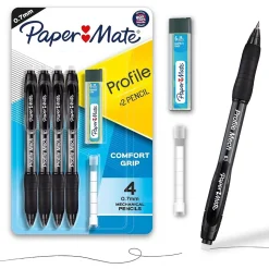 Paper Mate Profile Mech Mechanical Pencil, 0.7mm, #2 Medium Lead, 4/Pack (2105702)