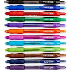 Paper Mate Profile Retractable Ballpoint Pen, Bold Point, Assorted Ink, Dozen (1788863)