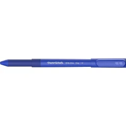 Paper Mate Write Bros. Grip Ballpoint Pen, Medium Point, Blue Ink, Dozen (8808087)