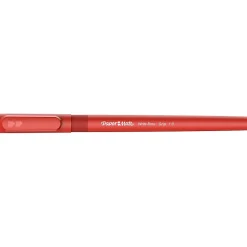 Paper Mate Write Bros. Grip Ballpoint Pen, Medium Point, Red Ink, Dozen (8808187)