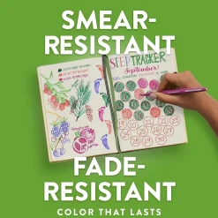 PaperMate Flair Felt Pen, Medium Point, 0.7mm, Red Ink, 4 Pack (84244)