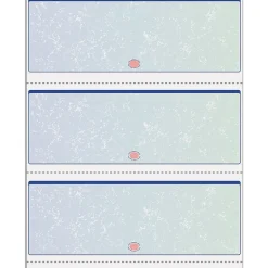 Paris DocuGard 8.5" x 11" Business Security Check In Middle, 24 lbs., Blue, 500 Sheets/Ream (PRB04539)