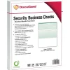 Paris DocuGard Standard 8.5" x 11" Business Security Check On Top, 24 lbs., Green, 500 Sheets/Ream, 2500/Carton (04502P)