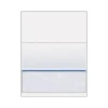 Paris DocuGard Standard 8.5" x 11" Security Check On Bottom, 24 lbs., Blue, 500 Sheets/Ream (PRB04517)