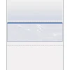 Paris DocuGard Standard 8.5" x 11" Business Security Check In Middle, 24 lbs., Blue Marble, 500 Sheets/Ream (PRB04509)