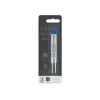Parker Quink Gel-Ink Pen Refills, 0.7 mm, Medium Tip, Blue Ink, 2/Pack (1950364)