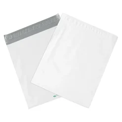 Partners Brand Peel & Seal Expansion Poly Mailer, 10" x 13", White, 100/Carton (EPM10132)