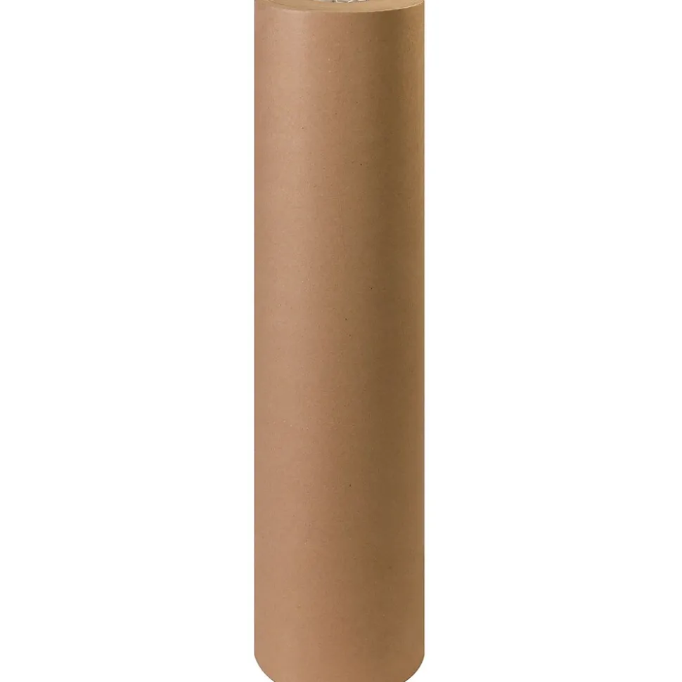 Partners Brand Virgin Kraft Paper Rolls, 40#, 36" x 900', Kraft, 1/Roll (KP3640V)