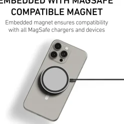 PEEL Magnetic Thin Series MagSafe Phone Case for iPhone 15 Pro Max Case, Clear (I15 PROMAX MAGSAFE C)