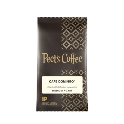 Peet's Coffee Café Domingo Coffee Frac Pac, Medium Roast, 18/Box (PCECDOP25)