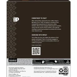 Peet's Coffee House Blend Coffee Keurig® K-Cup® Pods, Dark Roast, 22/Box (6546)