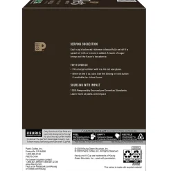 Peet's Coffee Vanilla Coffee, Keurig K-Cup Pod, Light Roast, 22/Box (5000376697)