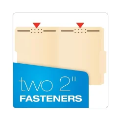 Pendaflex File Folder, 2/5-Cut Tab, Letter Size, Manila, 50/Box (24580)