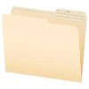 Pendaflex File Folder, 1-Tab, Letter Size, Manila, 100/Box (1007078)