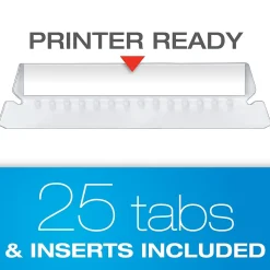 Pendaflex Hanging File Folders, 1/3-Cut Tab, Letter Size, Standard Green, 25/Box (PFX 4152 1/3)