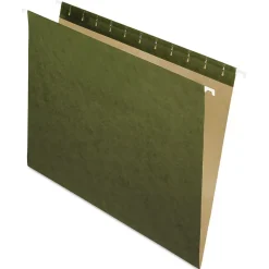 Pendaflex Hanging Folders, Standard Green, Letter, 25/Box (81600)