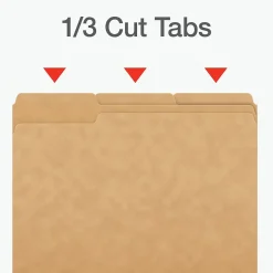 Pendaflex Heavy Duty File Folder, 1/3-Cut Tab, Letter Size, 50/Box (1007030)