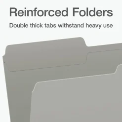 Pendaflex Heavy Duty File Folder, 1/3-Cut Tab, Legal Size, 100/Box (1007032)