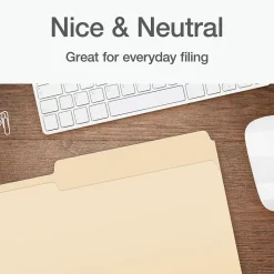 Pendaflex Heavy Duty File Folder, 1-Tab, Legal Size, 100/Box (1007052)