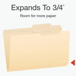 Pendaflex Heavy Duty File Folder, 1-Tab, Legal Size, 100/Box (1007056)