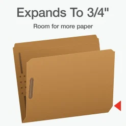 Pendaflex Heavy Duty File Folder, Straight Cut, Letter Size, Kraft, 50/Box (1006992)