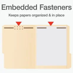 Pendaflex Heavy Duty File Folder, 1-Tab, Letter Size, Manila, 50/Box (1006994)