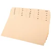 Pendaflex Index Card Dividers for 4" x 6" Cards, Manila, 25/Set (B6425)
