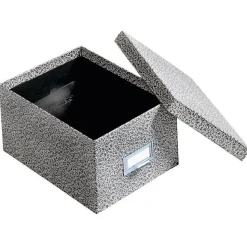Pendaflex Index Card File Box, 1000-Card Capacity, Black Agate (95 BLA)