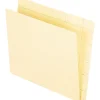 Pendaflex Recycled File Folder, Straight Cut, Letter Size, Manila, 100/Box (16640)