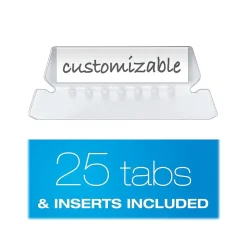 Pendaflex Recycled Hanging File Folders, 1/5-Cut, Letter Size, Assorted Colors, 25/Box (PFX 81663)