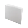 Pendaflex Two-Tone File Folders, Straight-Cut Tab, Letter Size, Gray, 100/Box (PFX 152 GRA)