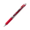Pentel EnerGel RTX Retractable Gel Pen, Medium Point, Red Ink, Dozen (BL77-B)