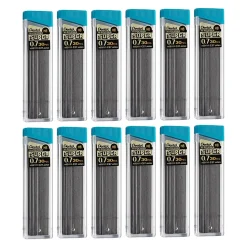 Pentel Lead Refill, 0.7mm, 30/Leads, Dozen (PENC27HB-12)