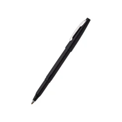 Pentel Rolling Writer Rollerball Pens, Medium Point, Black Ink, 12/Pack (R100-A)