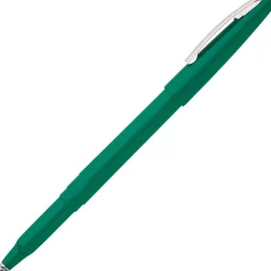 Pentel Rolling Writer Rollerball Pen, Medium Point, Green Ink, Dozen (R100D)