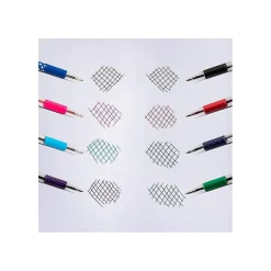 Pentel R.S.V.P. Ballpoint Pens, Fine Point, Assorted Ink, 5 Pack (BK90BP5M)