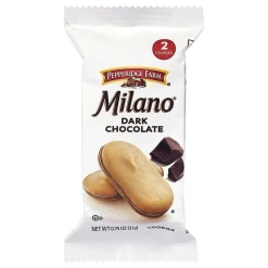 Pepperidge Farm Double Dark Chocolate Milano Cookies, 0.75 oz, 20/Pack (220-02248)